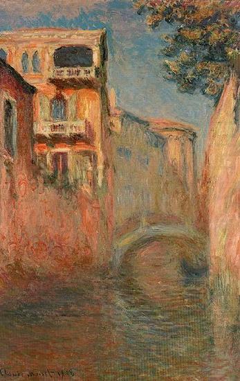 The Rio della Salute, Claude Monet